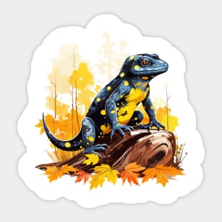 Fire Salamander Sticker